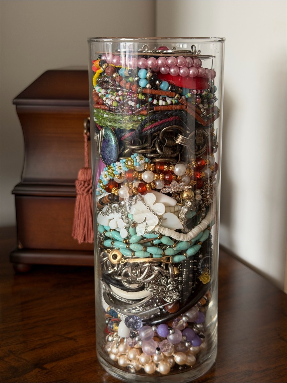 Mixed Jewelry Craft Lot 3.4 lbs | Repair, Upcycle, Beads, Vintage Pieces - Picture 5 of 6